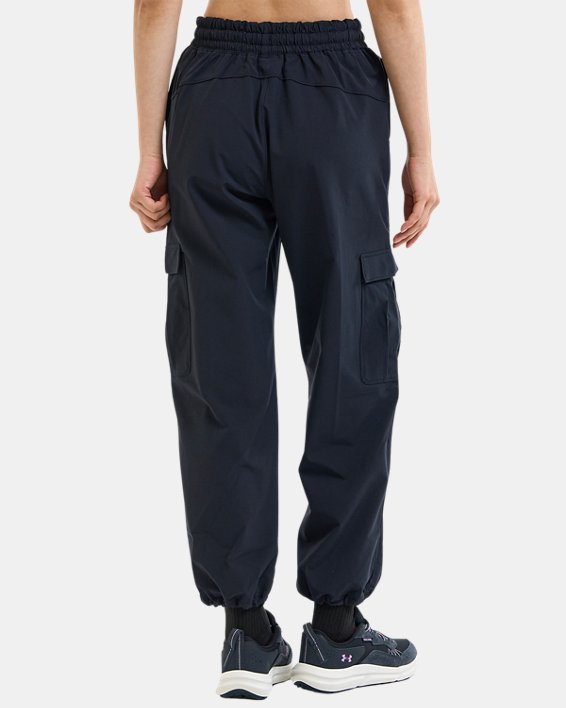 Women's UA Rival Woven Cargo Pants in Black image number 1